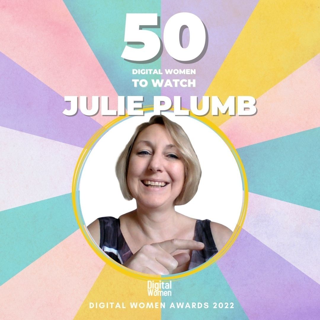 Julie Plumb Top 50 Digital Women to Watch 2022